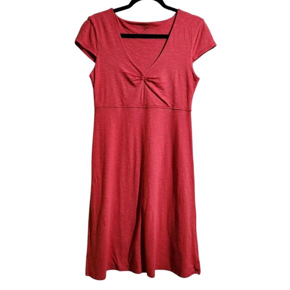 Toad & Co Dresses & Skirts - Toad & Co Rosemarie Dress Womens Small V-neck Organic outdoor Camping Cap Sleeve